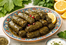 ۲ طرز تهیه دلمه برگ مو شیرازی اصیل